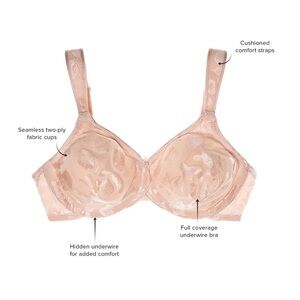 WACOAL  36H Classy Awareness Underwire Bra |‎ like new | 36H | Ivory